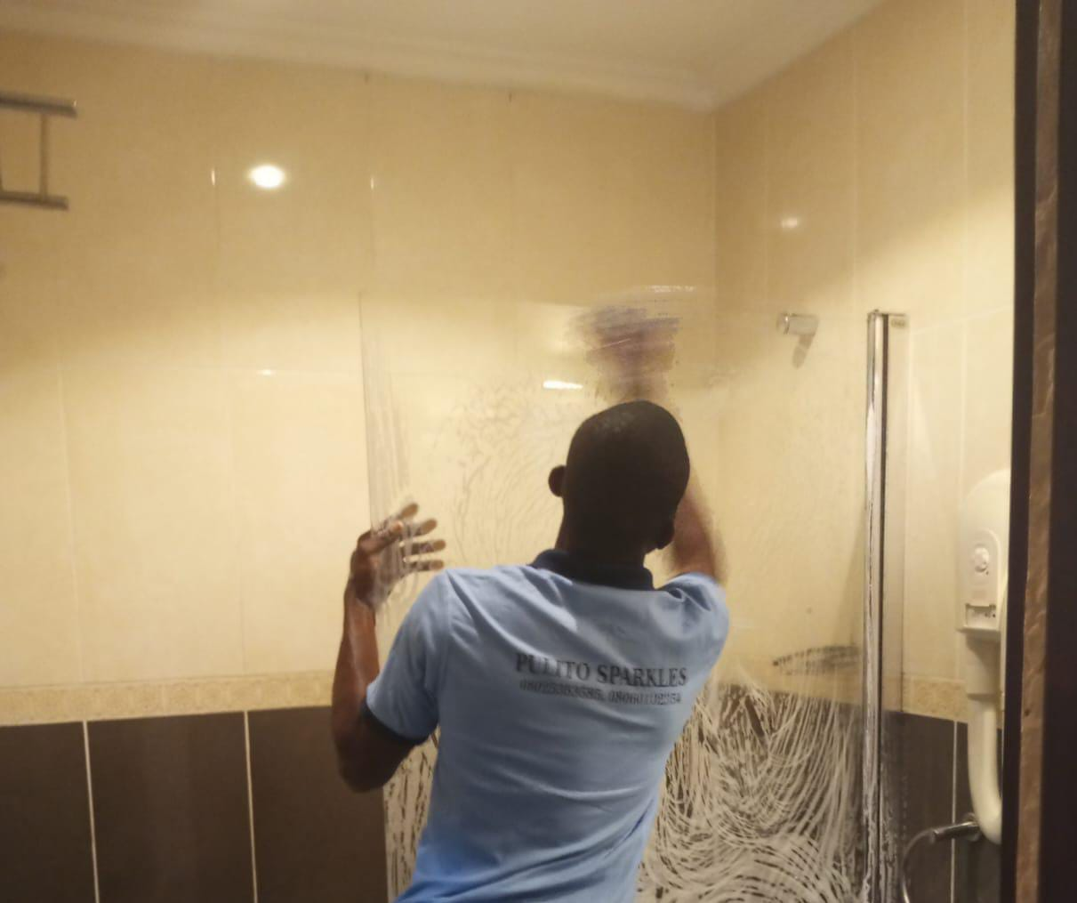 Glass and shower detailing