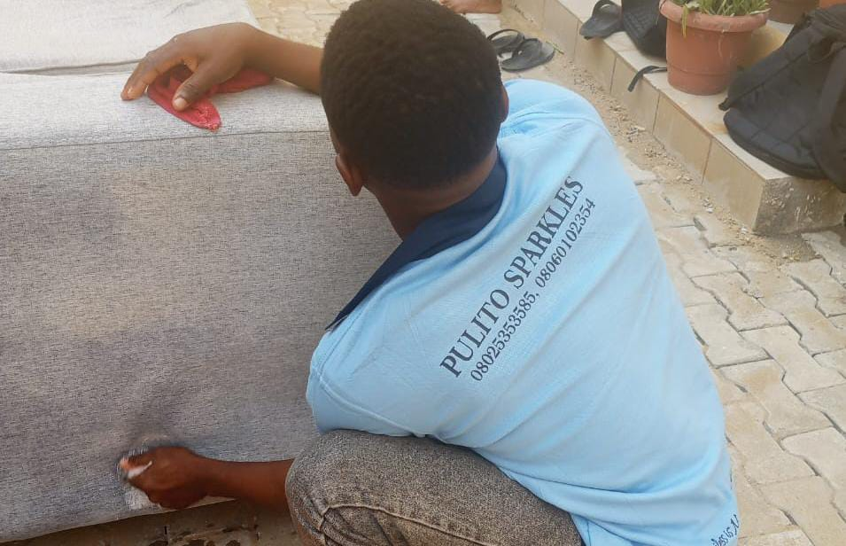 Upholstery cleaning