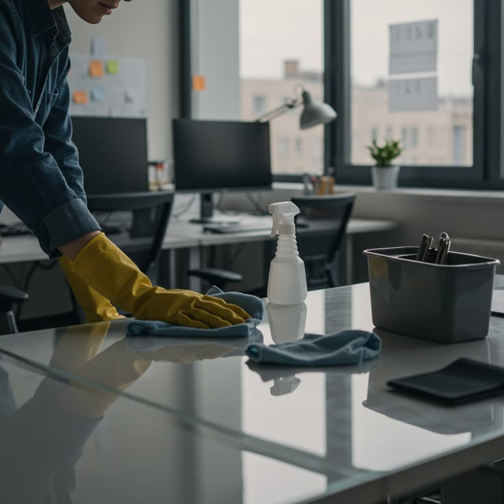 a clean office isn't a luxury — it's how your team…